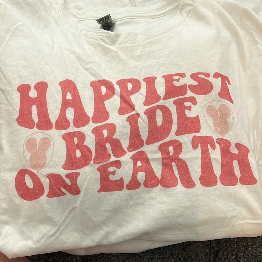 Disney Bride Shirt